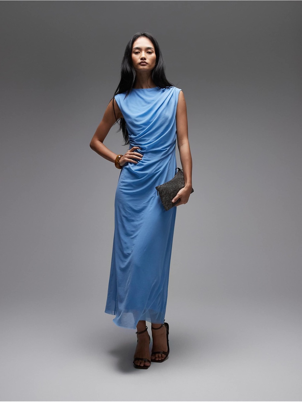 NWT & Other Stories | Draped Midi Dress, Small